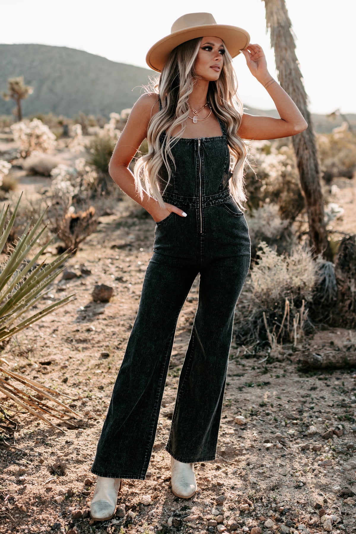 Beaded One-Shoulder Matte Jersey Jumpsuit In Midnight | Adrianna Papell